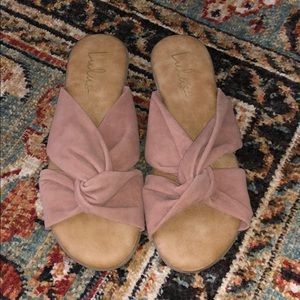 Women’s Suede Lulu’s sandals